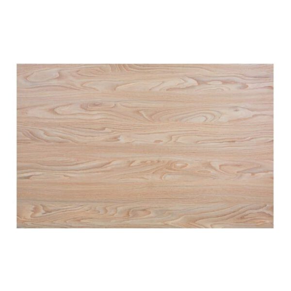Bolero Pre-drilled Rectangular Table Top Antique Natural 1100(W) x 700(D)mm - Image 2
