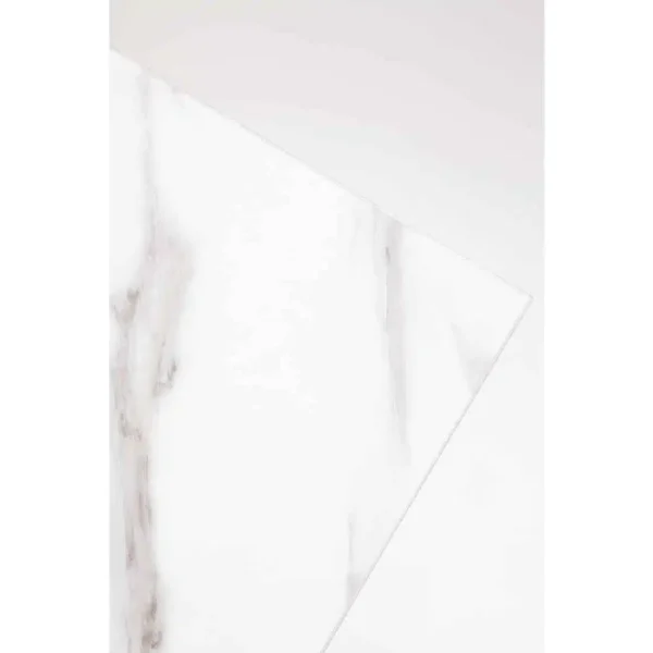 Bolero Pre-Drilled Rectangular Table Top Marble Effect 700mm - Image 4