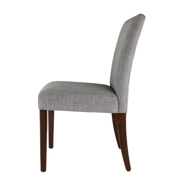 Bolero Chiswick Dining Chairs Charcoal Grey (Pack of 2) - Image 2