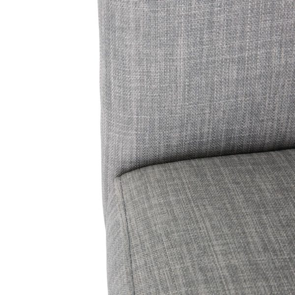 Bolero Chiswick Dining Chairs Charcoal Grey (Pack of 2) - Image 4