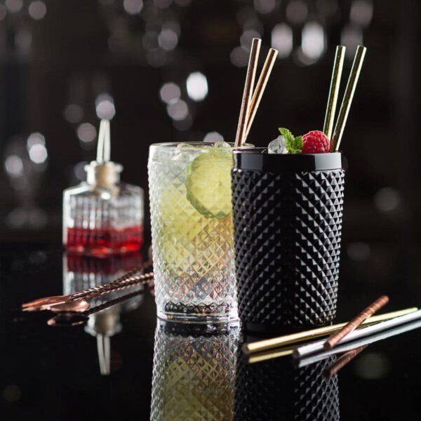Utopia Biodegradable Paper Straws Copper (Pack of 250) - Image 2