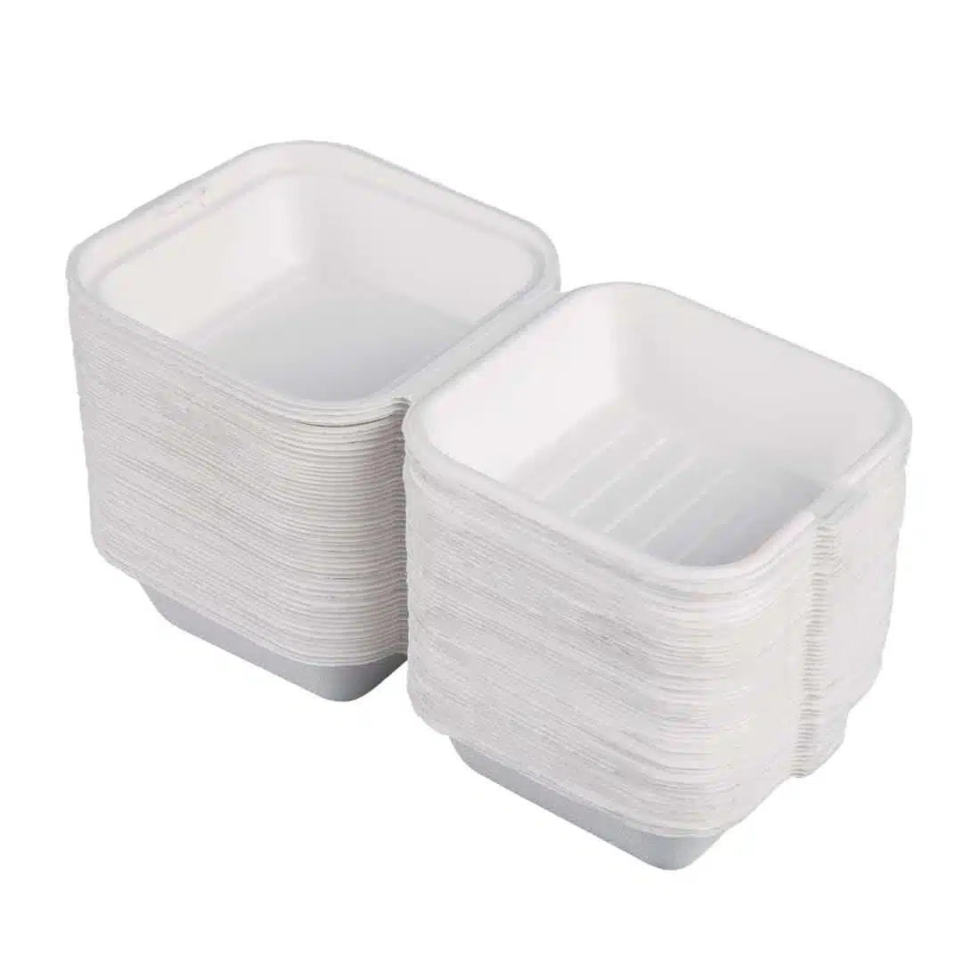 Fiesta Compostable Bagasse Burger Boxes with Bottom Ridges 153mm (Pack of 500) - Image 7