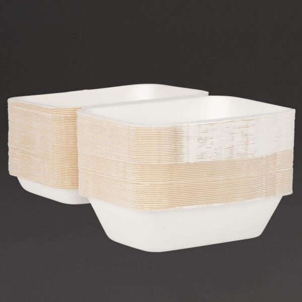Fiesta Compostable Bagasse Hinged Food Containers 182mm - Image 10