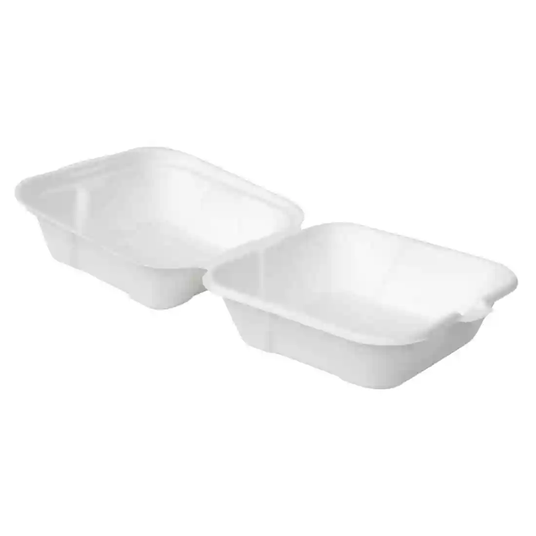 Vegware Compostable Bagasse Burger Boxes 152mm (Pack of 500) - Image 4