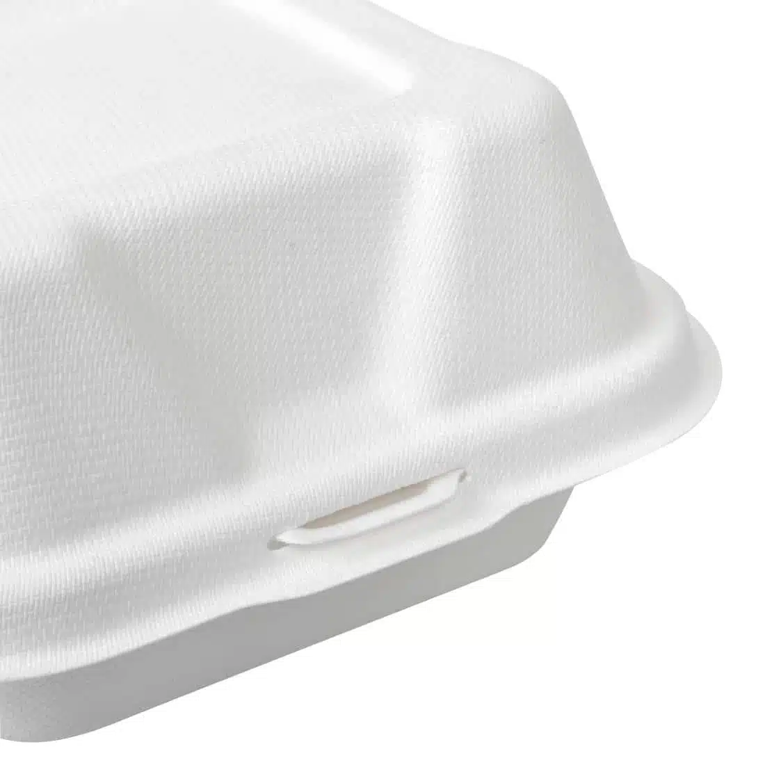 Vegware Compostable Bagasse Burger Boxes 152mm (Pack of 500) - Image 5