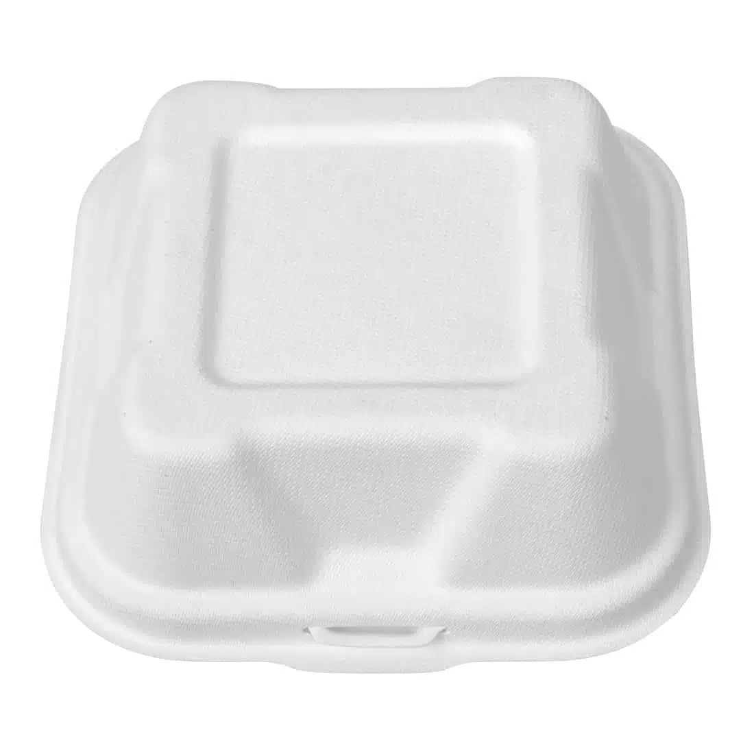 Vegware Compostable Bagasse Burger Boxes 152mm (Pack of 500) - Image 7