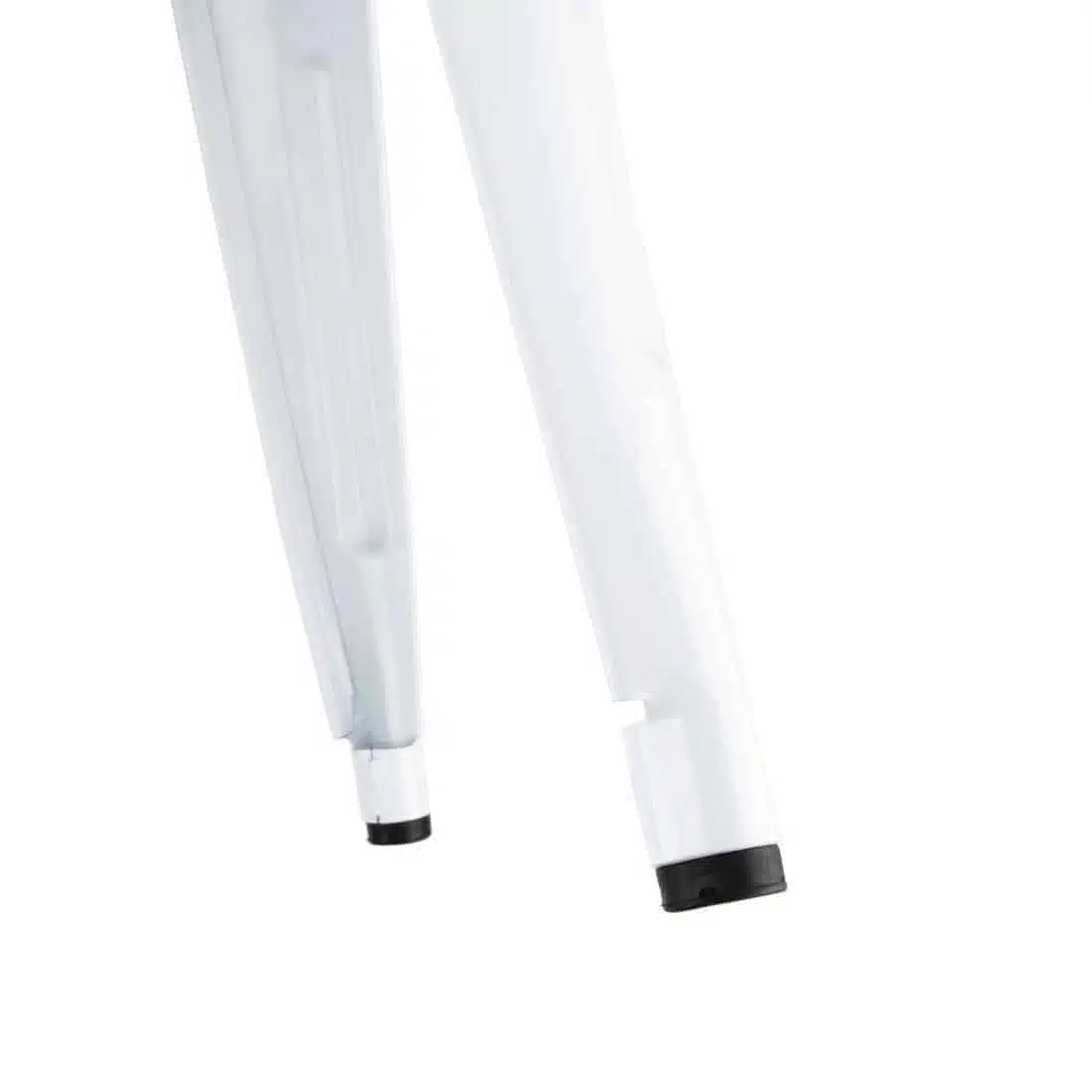 Bolero Bistro High Stools with Wooden Seatpad White (Pack of 4) - Image 4