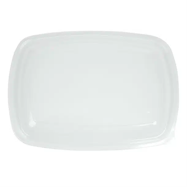 Fastpac Large Rectangular Food Container Lids 1350ml / 48oz (Pack of 150) - Image 2