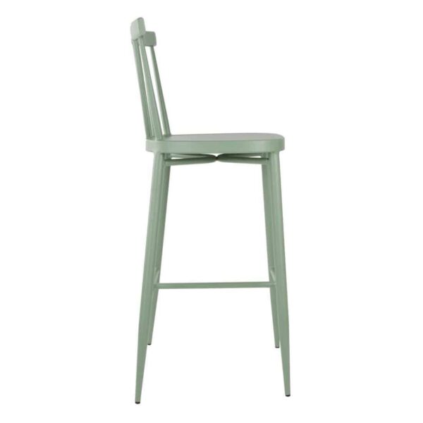 Bolero Windsor Aluminium Green High Stools (Pack of 2) - Image 2