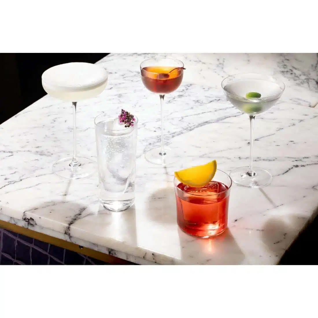 Nude Savage Highball Glasses 330ml (6 pack) - Image 2