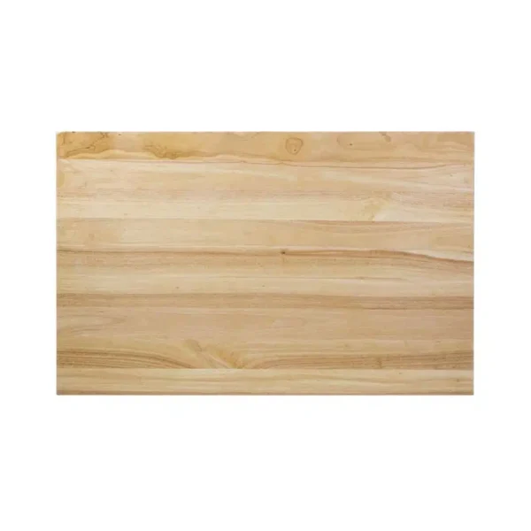 Bolero Pre-drilled Rectangular Tabletop Natural 1100 x 700mm - Image 1