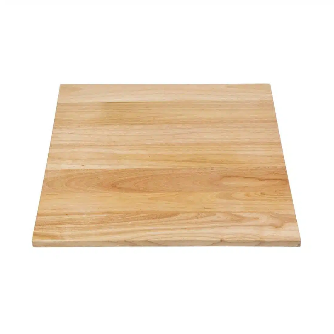 Bolero Pre-drilled Square Table Top Natural 700mm - Image 2