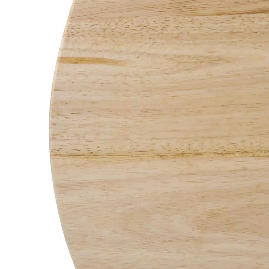 Bolero Pre-drilled Round Tabletop Natural 600mm - Image 3