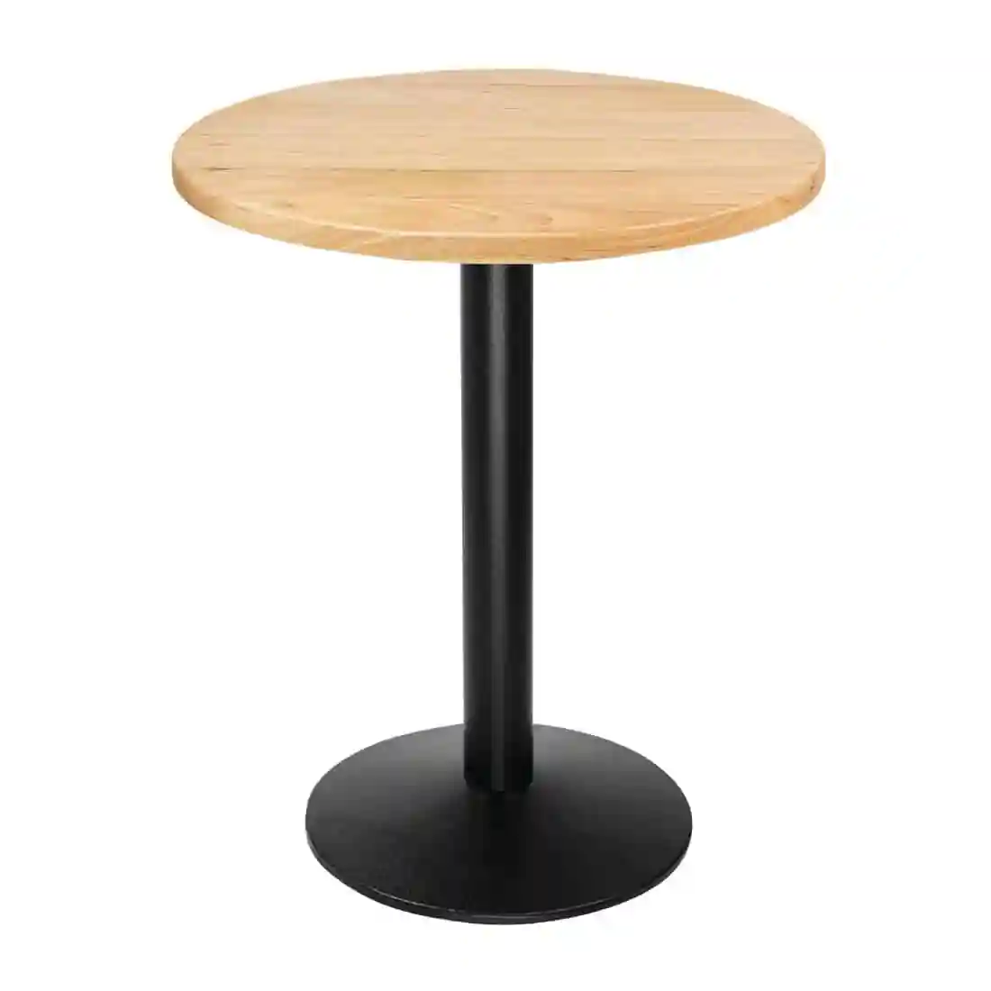 Bolero Pre-drilled Round Tabletop Natural 600mm - Image 5