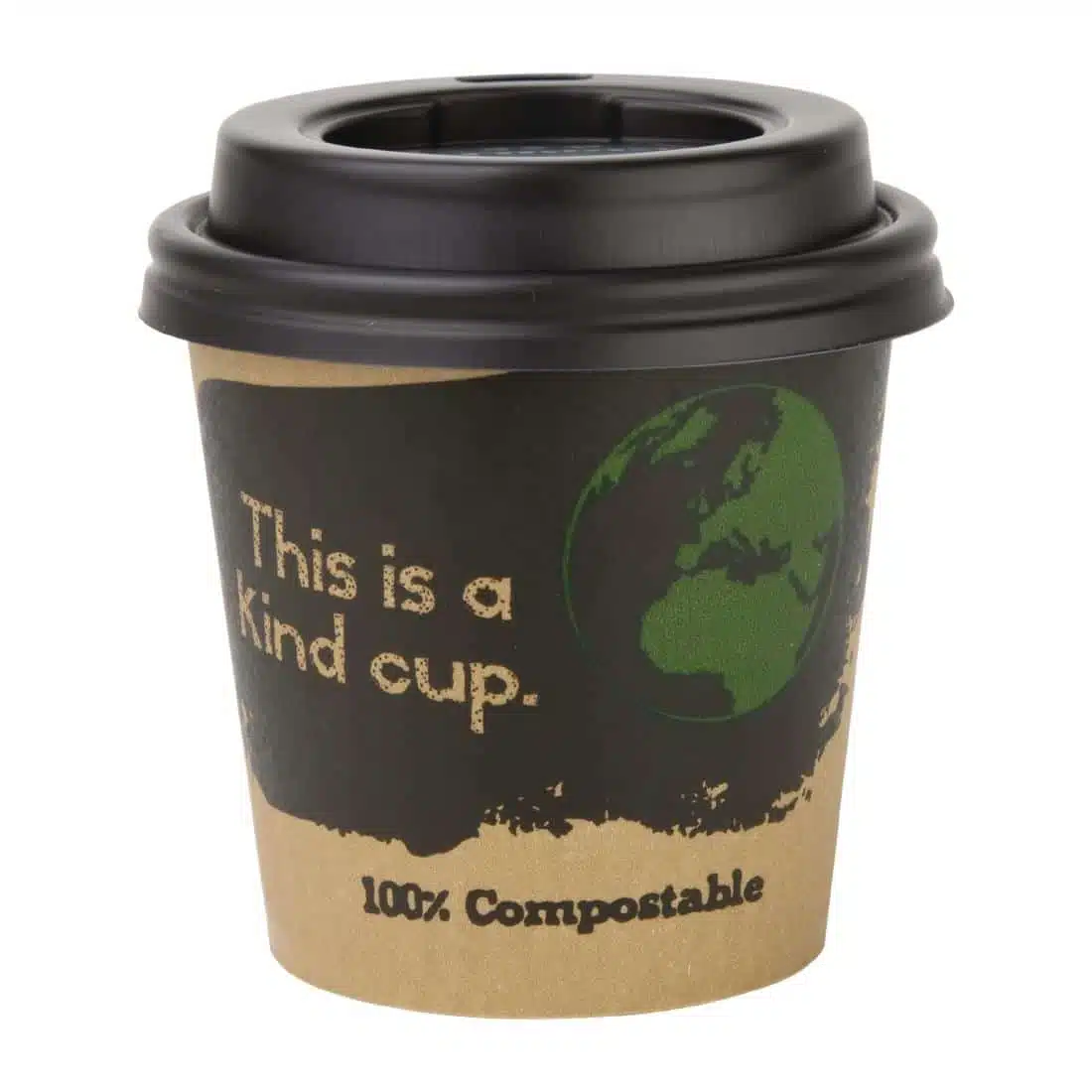 Fiesta Compostable Espresso Cup Lids 113ml / 4oz (Pack of 50) - Image 5