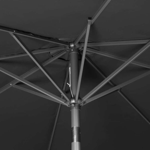 Bolero Seville Round Parasol 3m Diameter Black - Image 3