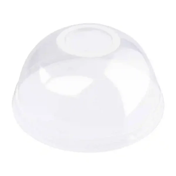 Fiesta Compostable PLA Cold Cup Domed Lids 12oz / 16oz / 20oz (Pack of 1000) - Image 3