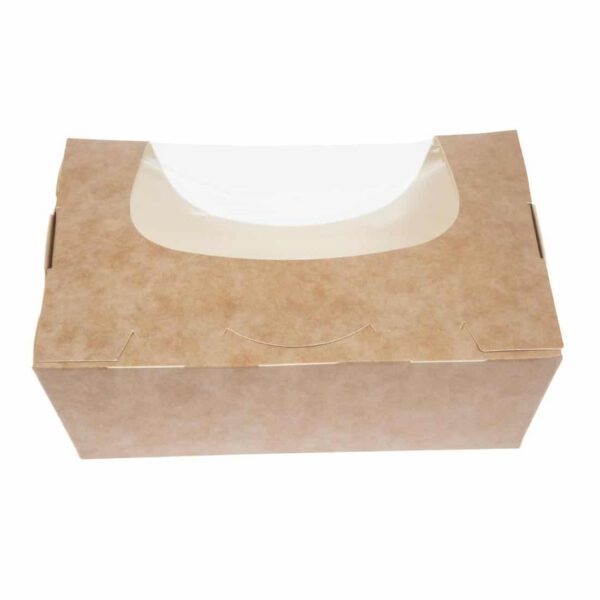 Colpac Zest Compostable Kraft Medium Salad Box 825ml/29oz (Pack of 250) - Image 4