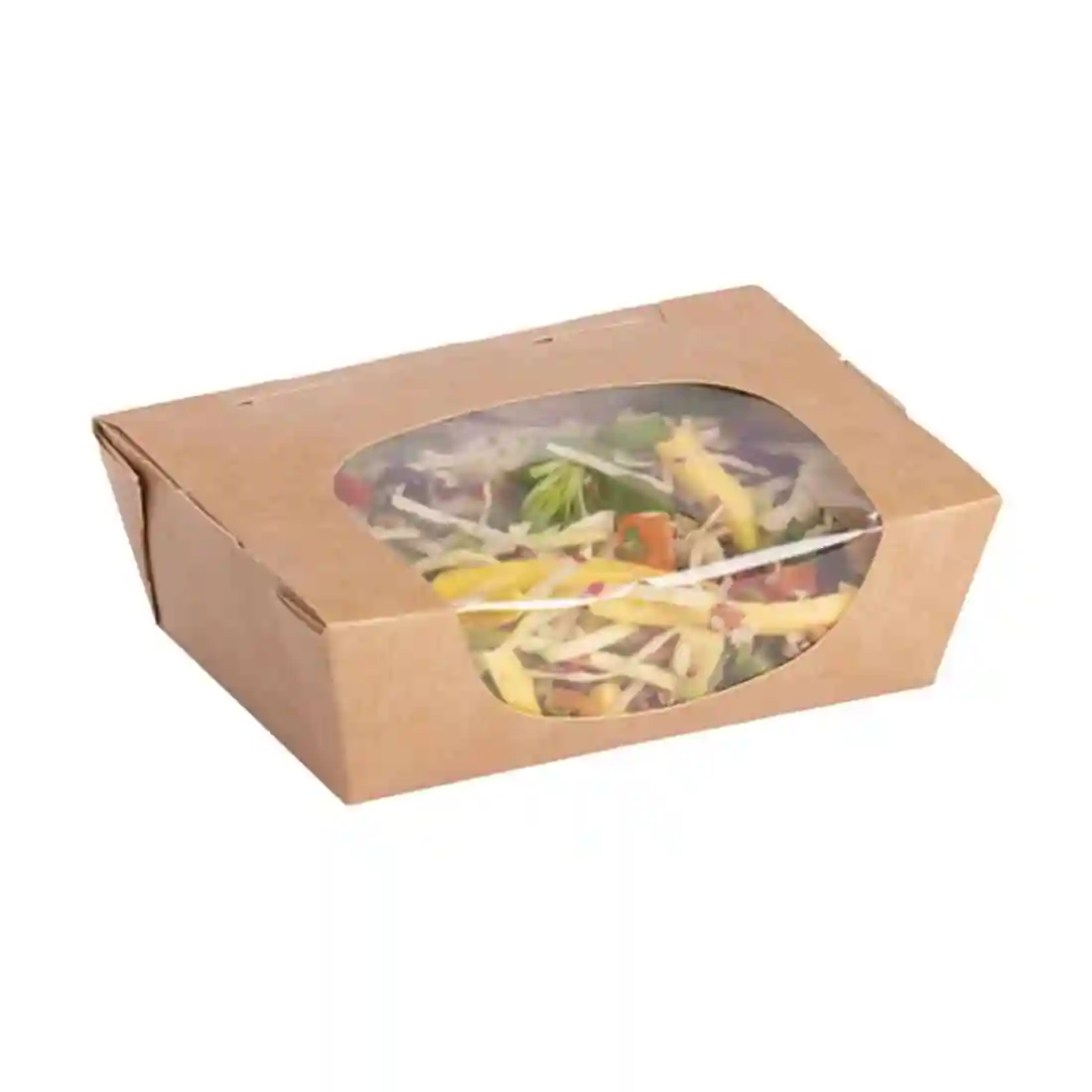 Colpac Zest Compostable Kraft Medium Salad Box 825ml/29oz (Pack of 250) - Image 9