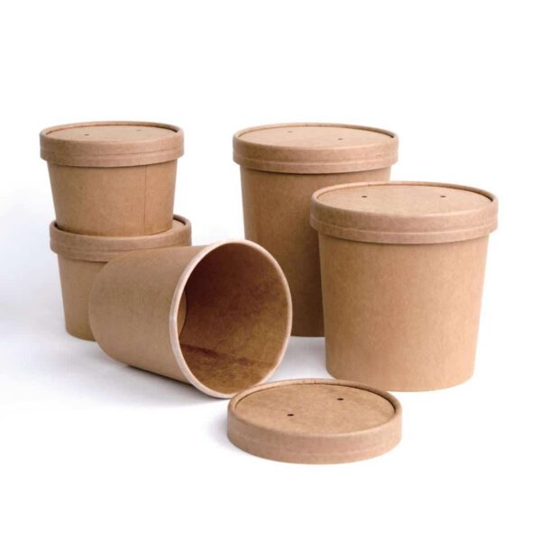 Fiesta Compostable Soup Containers 98mm 340ml / 12oz (Pack of 500) - Image 6