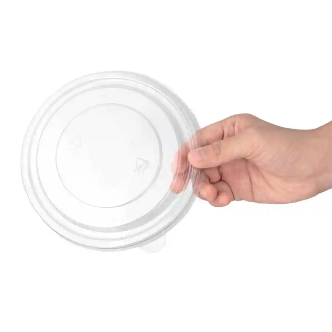 Fiesta Recyclable PET Round Salad Bowl Lids (Pack of 300) - Image 2