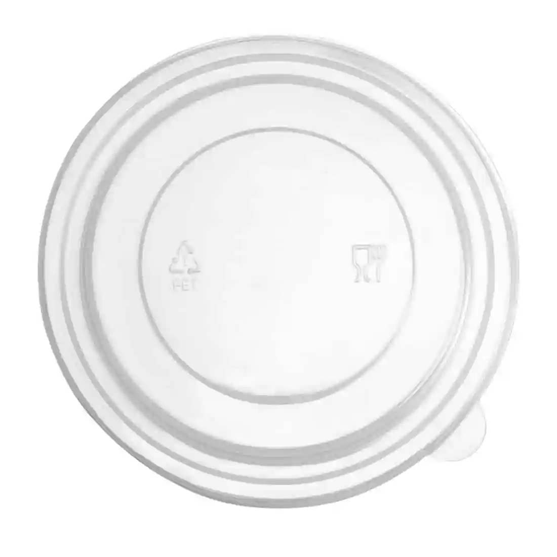 Fiesta Recyclable PET Round Salad Bowl Lids (Pack of 300) - Image 3