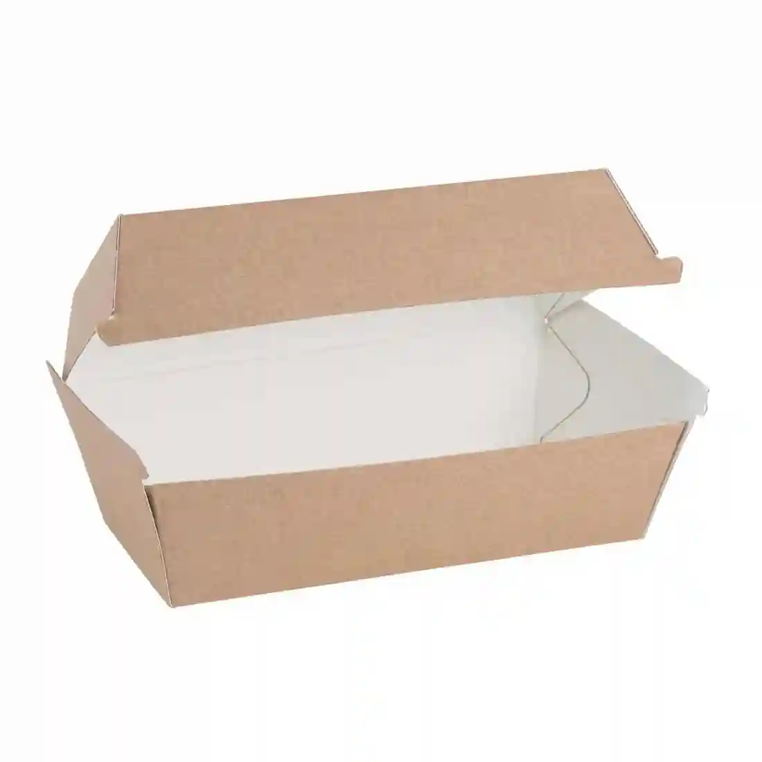 Fiesta Compostable Kraft Food Boxes Small 172mm (Pack of 200) - Image 2