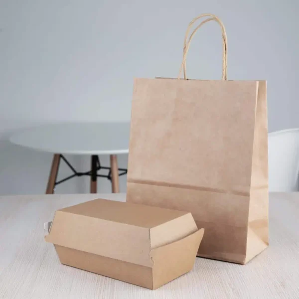 Fiesta Compostable Kraft Food Boxes Small 172mm (Pack of 200) - Image 4