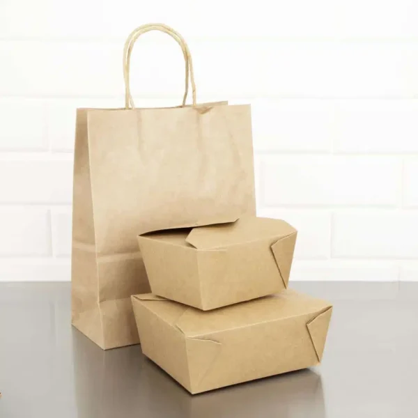 Fiesta Compostable Paperboard Food Cartons 600ml / 21oz (Pack of 400) - Image 5