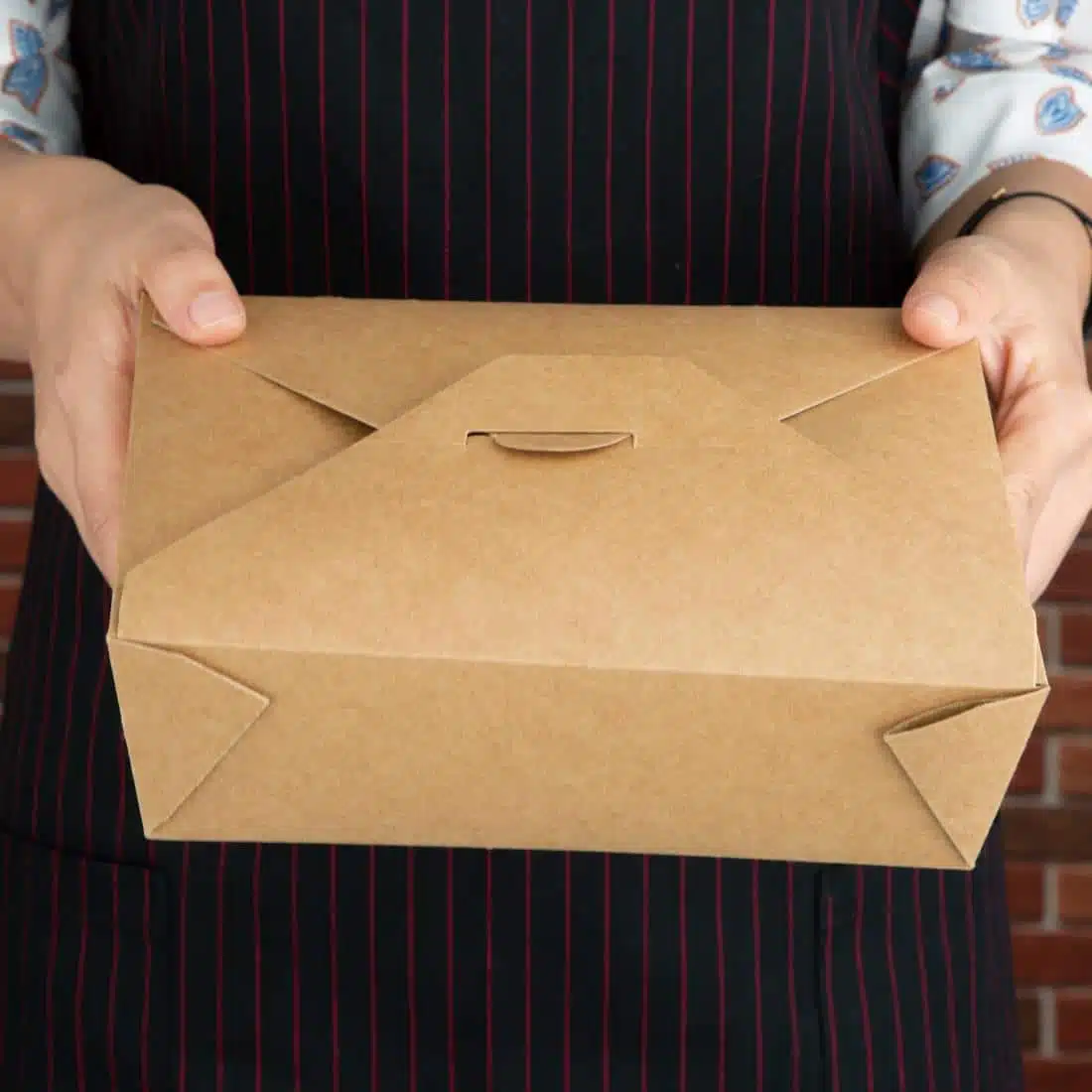 Fiesta Compostable Paperboard Food Cartons 1800ml / 63oz (Pack of 200) - Image 6