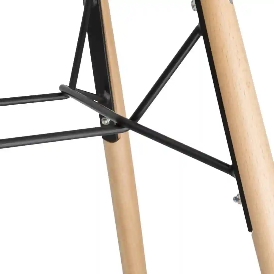 Bolero Arlo Side Chairs Dark Grey (Pack of 2) - Image 6