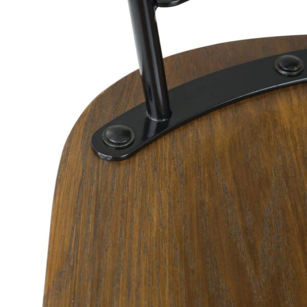 Bolero Scandi Side Chairs Black (Pack of 2) - Image 4