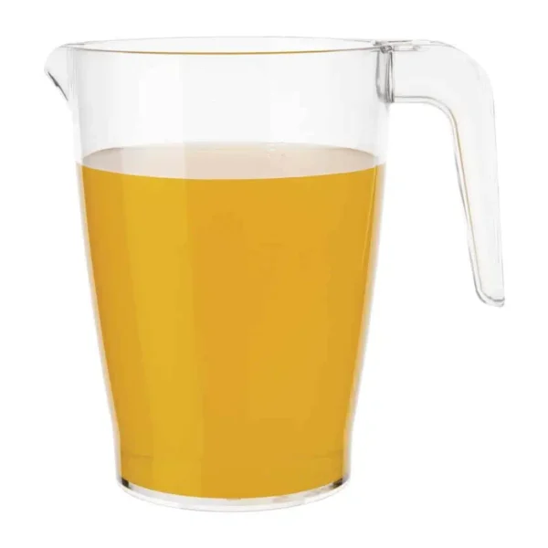 Olympia Kristallon Polycarbonate Stacking Jug 1ltr - Image 3