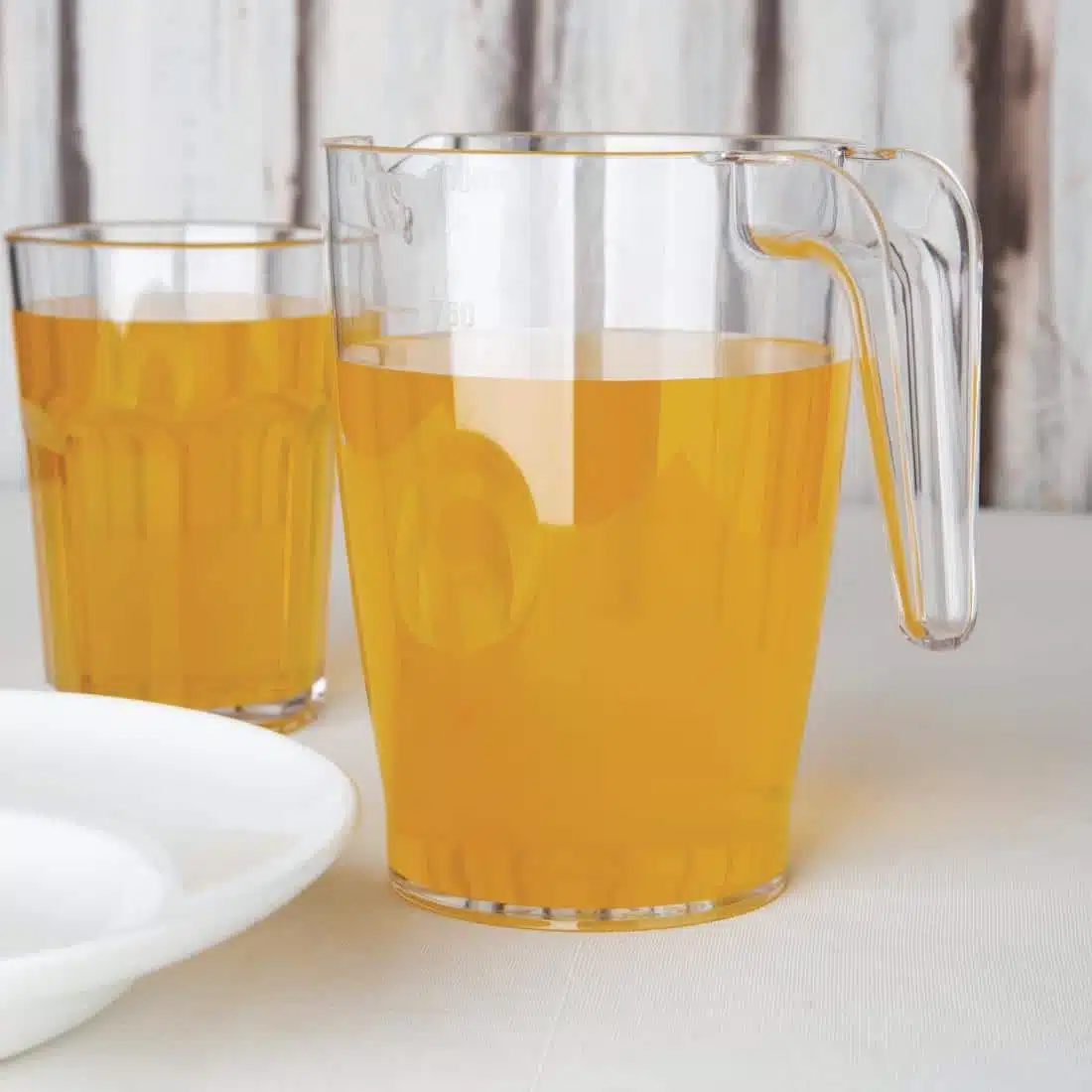 Olympia Kristallon Polycarbonate Stacking Jug 1ltr - Image 4