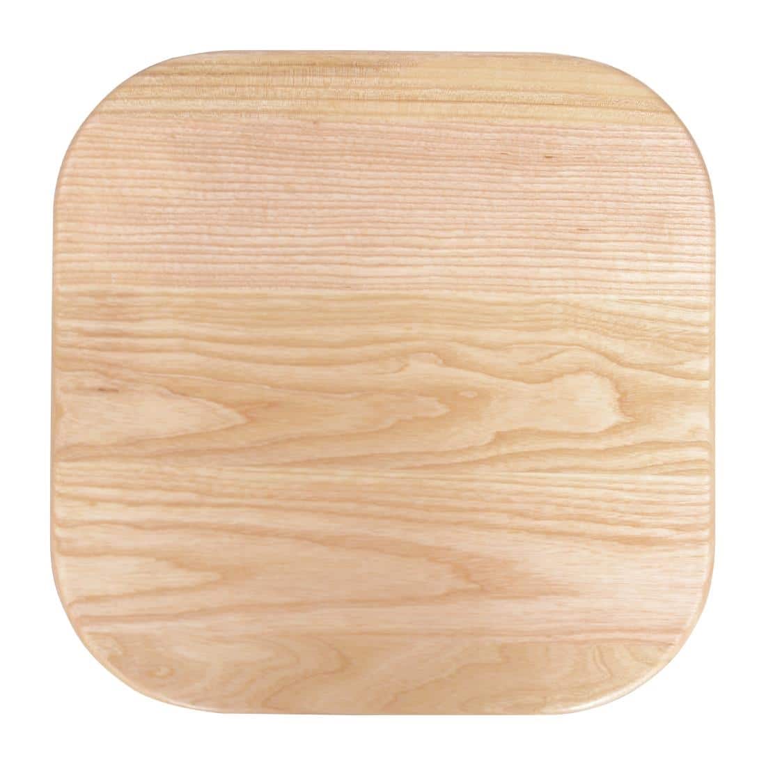 Bolero Cantina High Stools with Wooden Seat Pad Yellow (Pack of 4) - Image 5