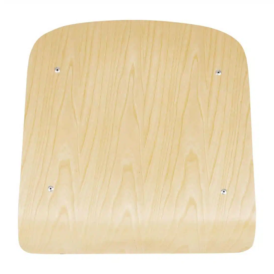 Bolero Cantina Side Chairs with Wooden Seat Pad and Backrest Teal (Pack of 4) - Image 4