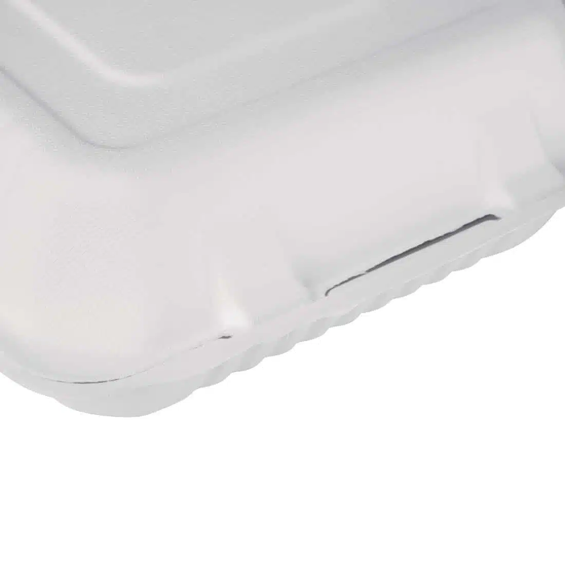 Fiesta Compostable Bagasse Hinged Food Containers 223mm (Pack of 200) - Image 4