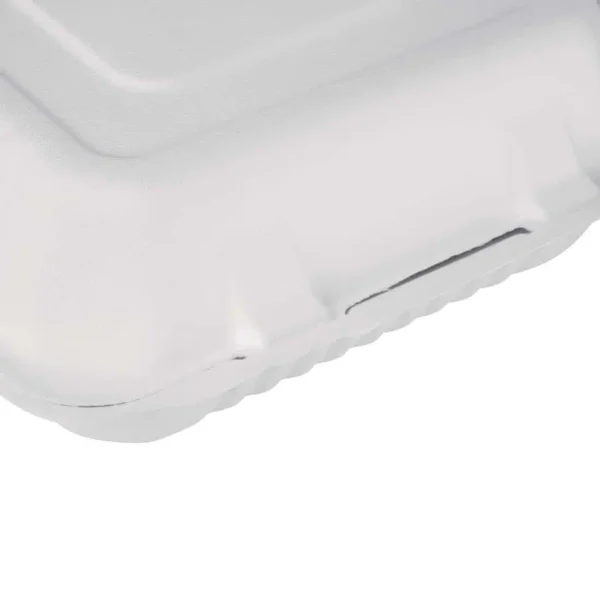 Fiesta Compostable Bagasse Hinged Food Containers 236mm (Pack of 200) - Image 5