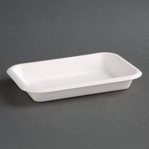 Fiesta Compostable Bagasse Food Trays 12oz (Pack of 50)