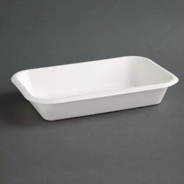 Fiesta Compostable Bagasse Food Trays 24oz (Pack of 50) - Image 1