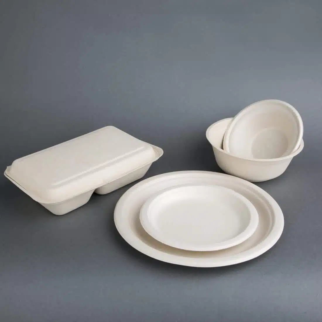 Fiesta Compostable Bagasse Round Bowls Natural Colour 32oz (Pack of 50) - Image 3
