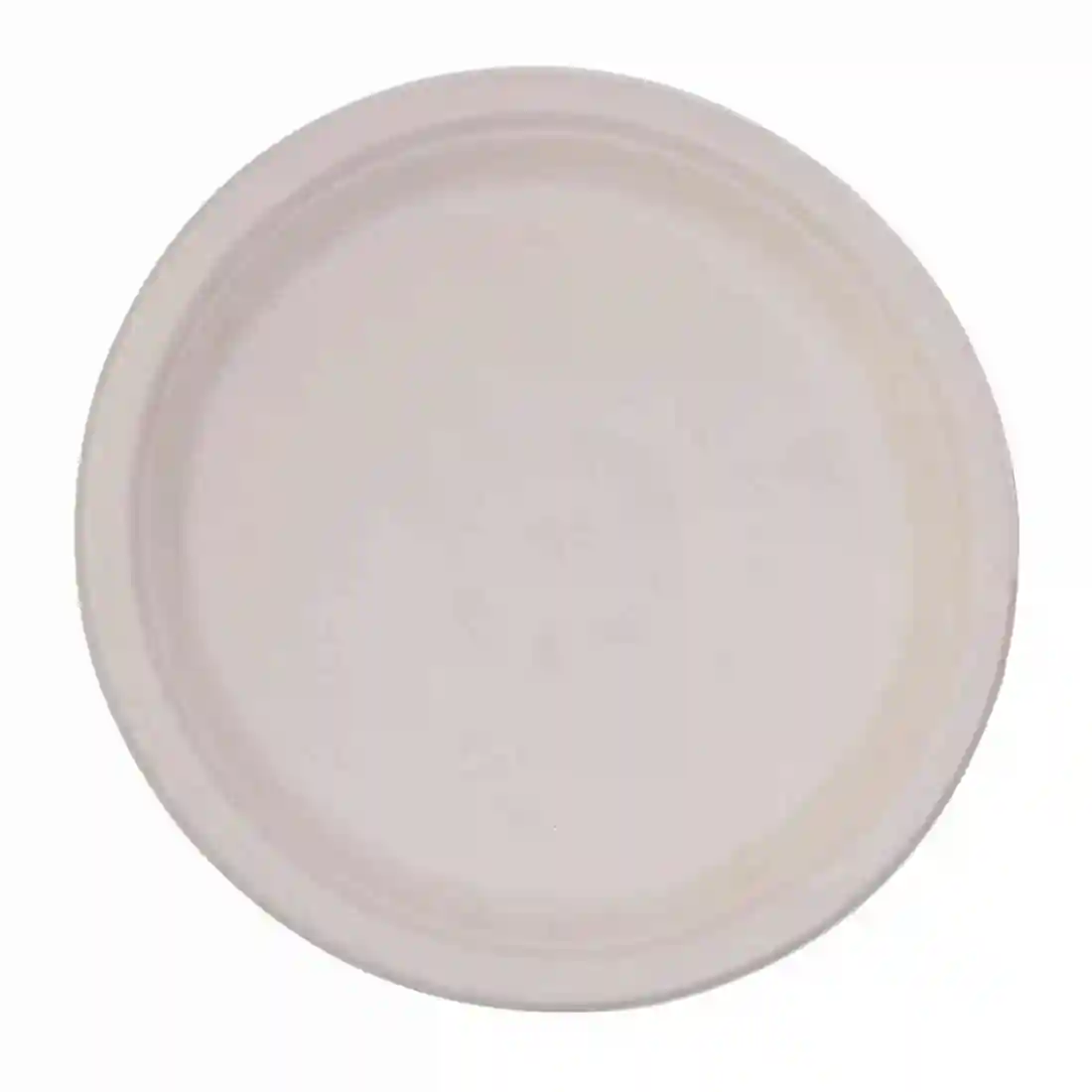 Fiesta Compostable Bagasse Round Plates Natural Colour 260mm (Pack of 50) - Image 2