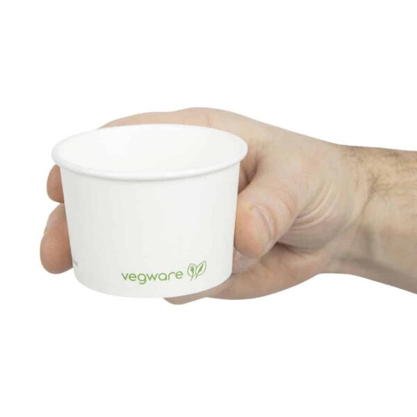 Vegware Compostable Hot Food Pots 110ml / 4oz (Pack of 1000) - Image 5