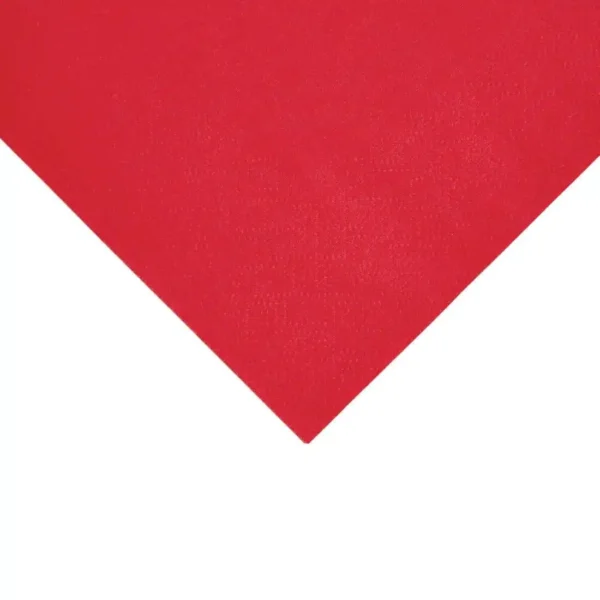 Fiesta Recyclable Lunch Napkin Red 33x33cm 2ply 1/4 Fold (Pack of 2000) - Image 2