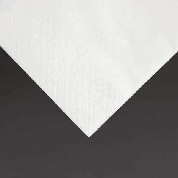 Fiesta Recyclable Lunch Napkin White 33x33cm 2ply 1/8 Fold (Pack of 2000) - Image 3