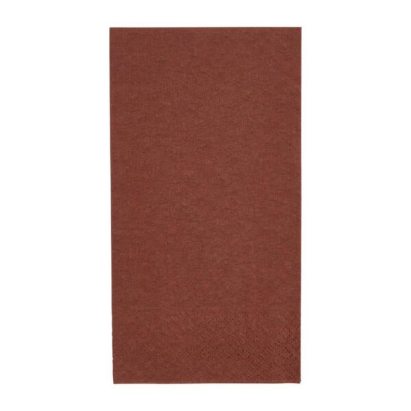 Fiesta Recyclable Lunch Napkin Mocha 33x33cm 2ply 1/8 Fold (Pack of 2000)