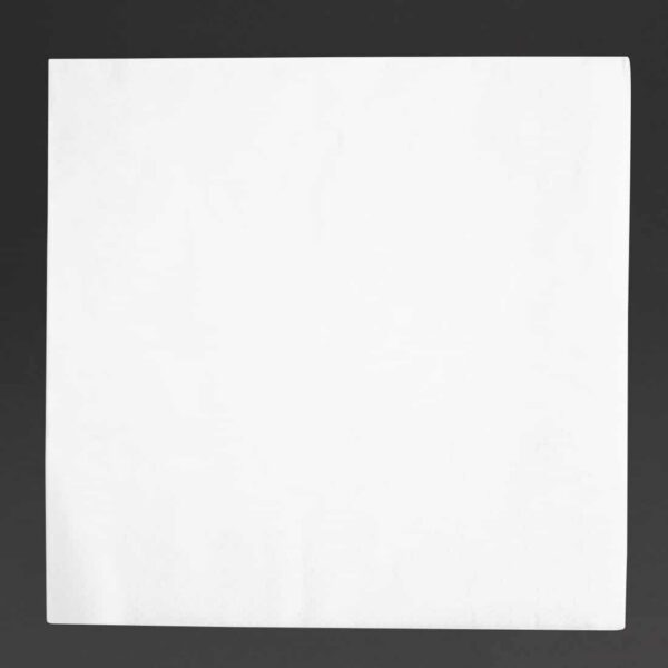 Fiesta Recyclable Dinner Napkin White 40x40cm 2ply 1/4 Fold (Pack of 2000)