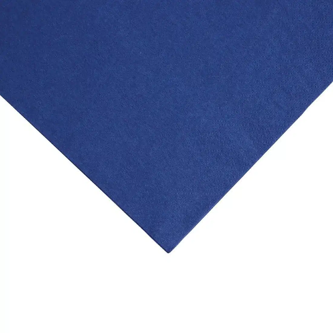 Fiesta Recyclable Dinner Napkin Dark Blue 40x40cm 2ply 1/4 Fold (Pack of 2000) - Image 2