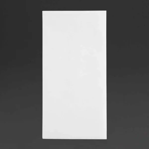 Fiesta Recyclable Dinner Napkin White 40x40cm 2ply 1/8 Fold (Pack of 2000) - Image 1