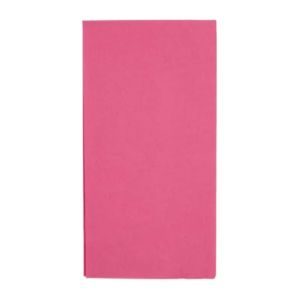 Fiesta Recyclable Dinner Napkin Pink 40x40cm 2ply 1/8 Fold (Pack of 2000) - Image 1